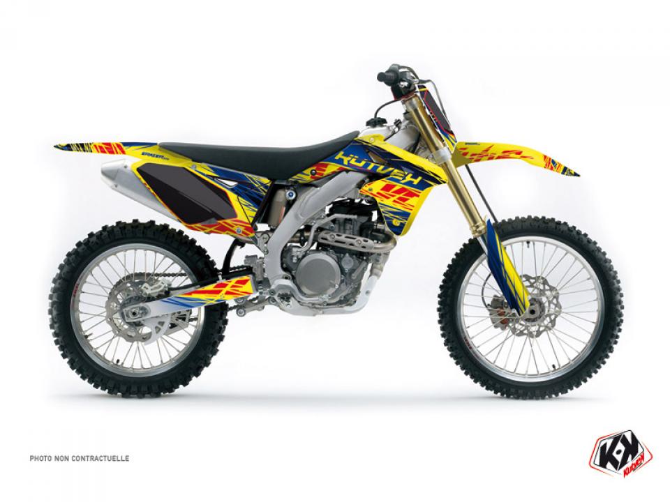 Autocollant stickers Kutvek pour Moto Suzuki 250 Rm-Z 4T 2019 à 2023 Neuf