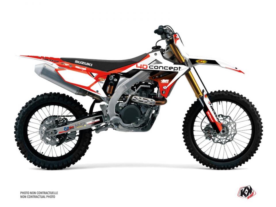 Autocollant stickers Kutvek pour Moto Suzuki 450 Rm-Z 4T 2007 Neuf