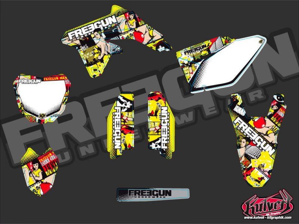 Autocollant stickers Kutvek pour Moto Suzuki 450 Rm-Z 4T 2007 Neuf
