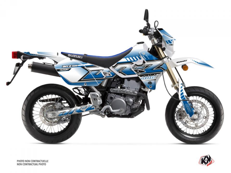 Autocollant stickers Kutvek pour Moto Suzuki 400 Dr-Z S 2000 à 2004 Neuf