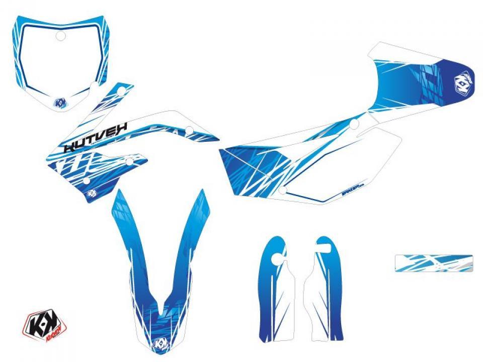 Autocollant stickers Kutvek pour Moto TM 85 Mx 2T Petites Roues Cross 2004 à 2012 Neuf