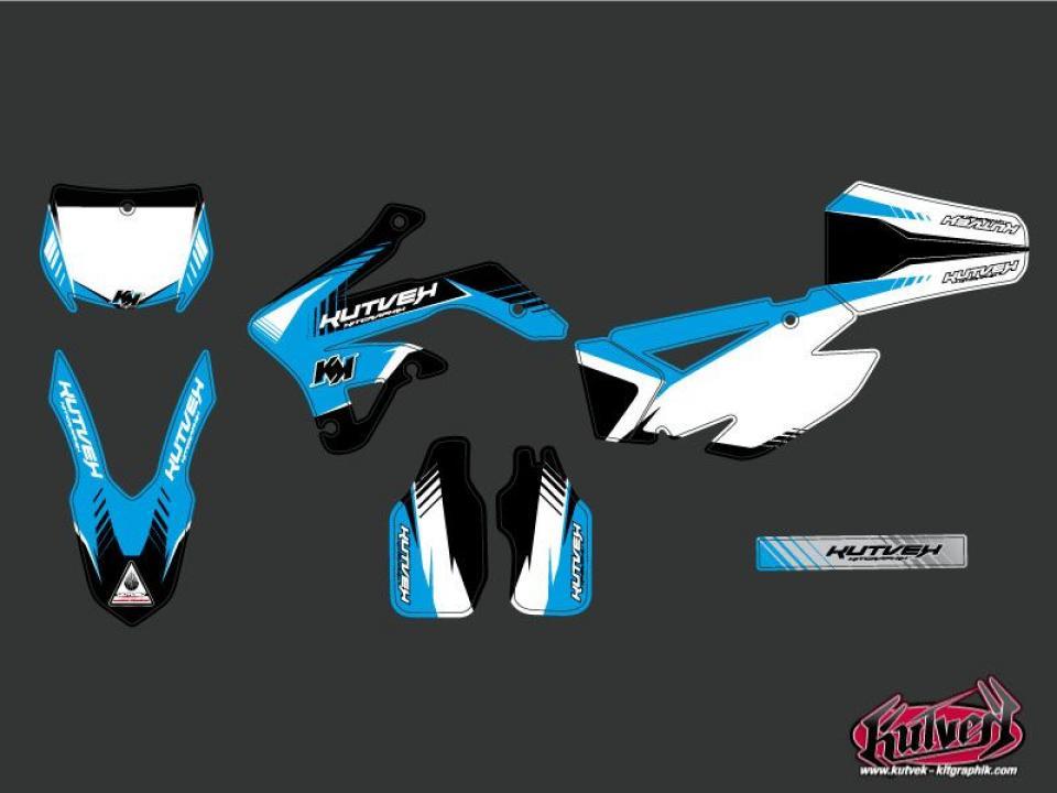 Autocollant stickers Kutvek pour Moto TM 85 Mx 2T Grandes Roues Cross 2004 à 2014 Neuf