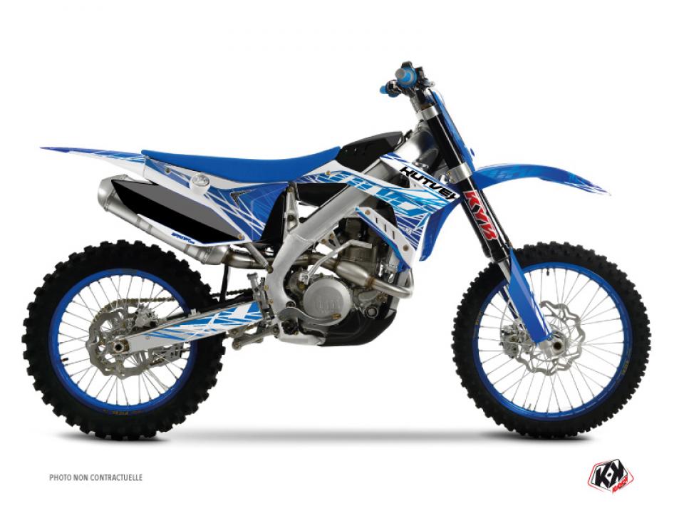 Autocollant stickers Kutvek pour Moto TM 125 Mx 2T Cross 2015 à 2019 Neuf