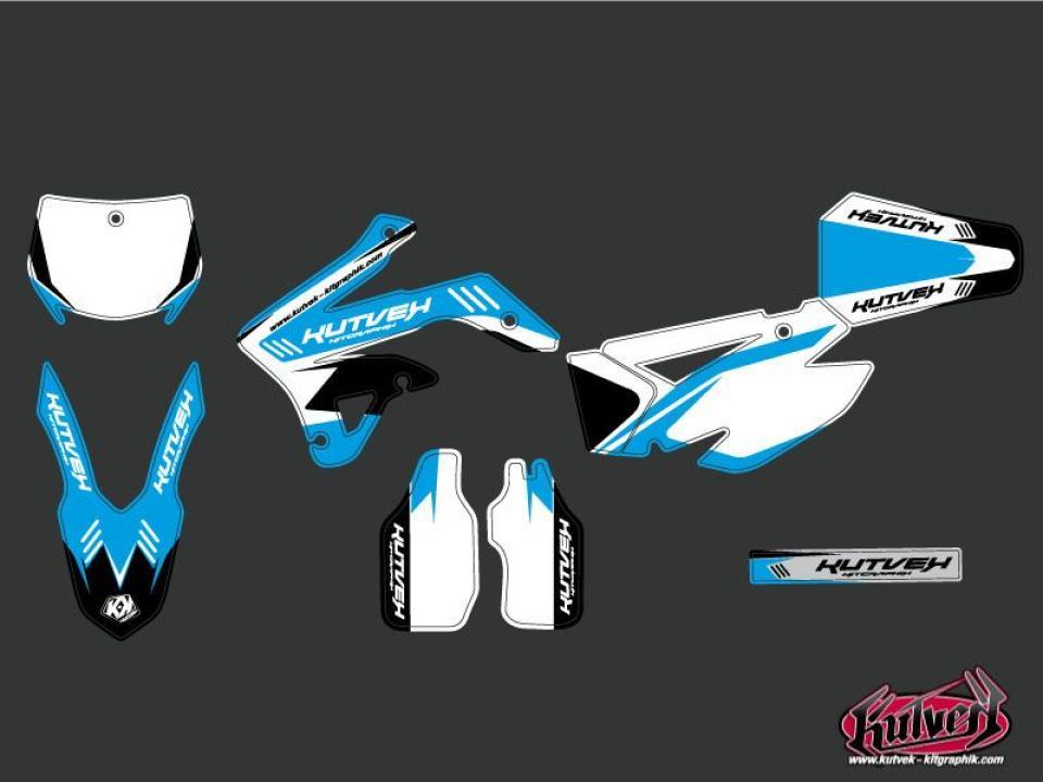 Autocollant stickers Kutvek pour Moto TM 144 Mx 2T Cross 2020 à 2022 Neuf