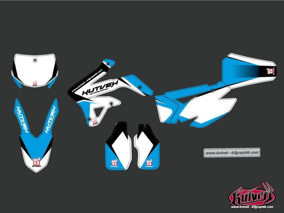 Autocollant stickers Kutvek pour Moto TM 144 Mx 2T Cross 2020 à 2022 Neuf