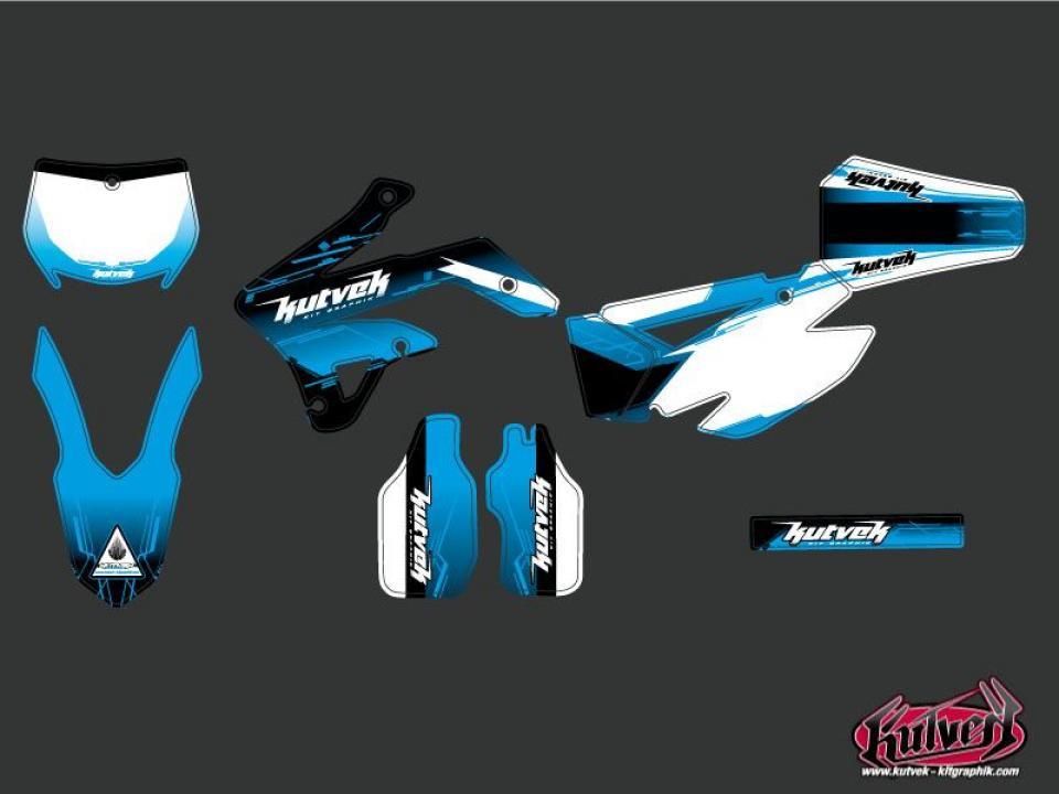 Autocollant stickers Kutvek pour Moto TM 300 Mx 2T Cross 2015 à 2019 Neuf