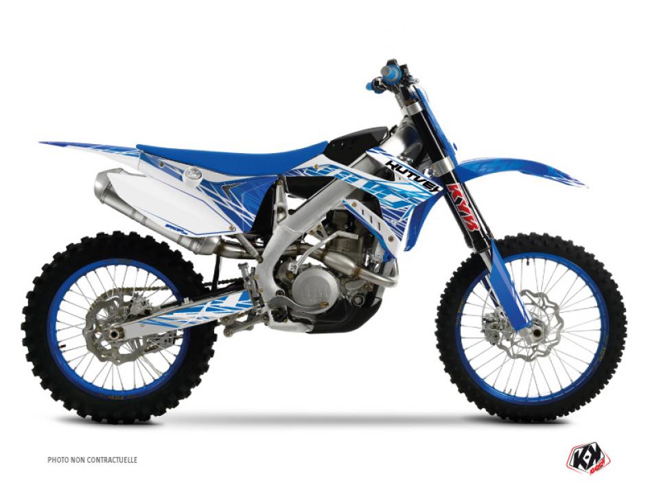 Autocollant stickers Kutvek pour Moto TM 300 Mx 2T Cross 2020 à 2022 Neuf