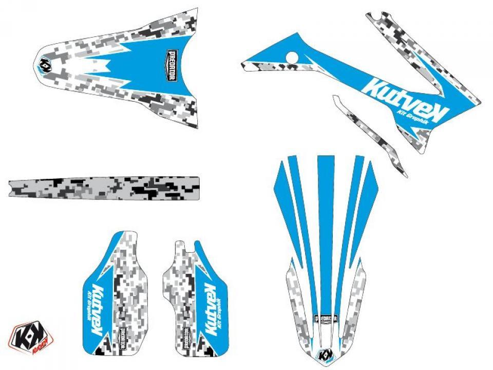 Autocollant stickers Kutvek pour Moto TM 250 En Fi 4T Enduro 2020 à 2023 Neuf