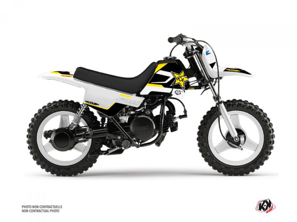 Autocollant stickers Kutvek pour Moto Yamaha 50 PW 1984 à 2023 Neuf