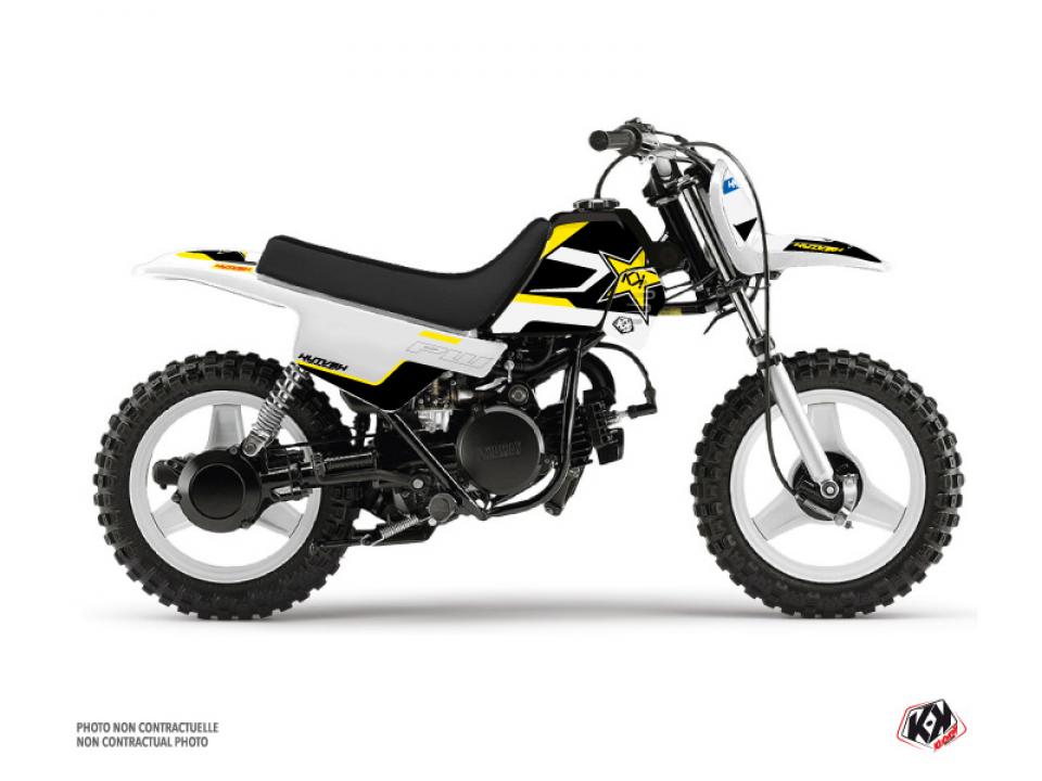 Autocollant stickers Kutvek pour Moto Yamaha 50 PW 1984 à 2023 Neuf