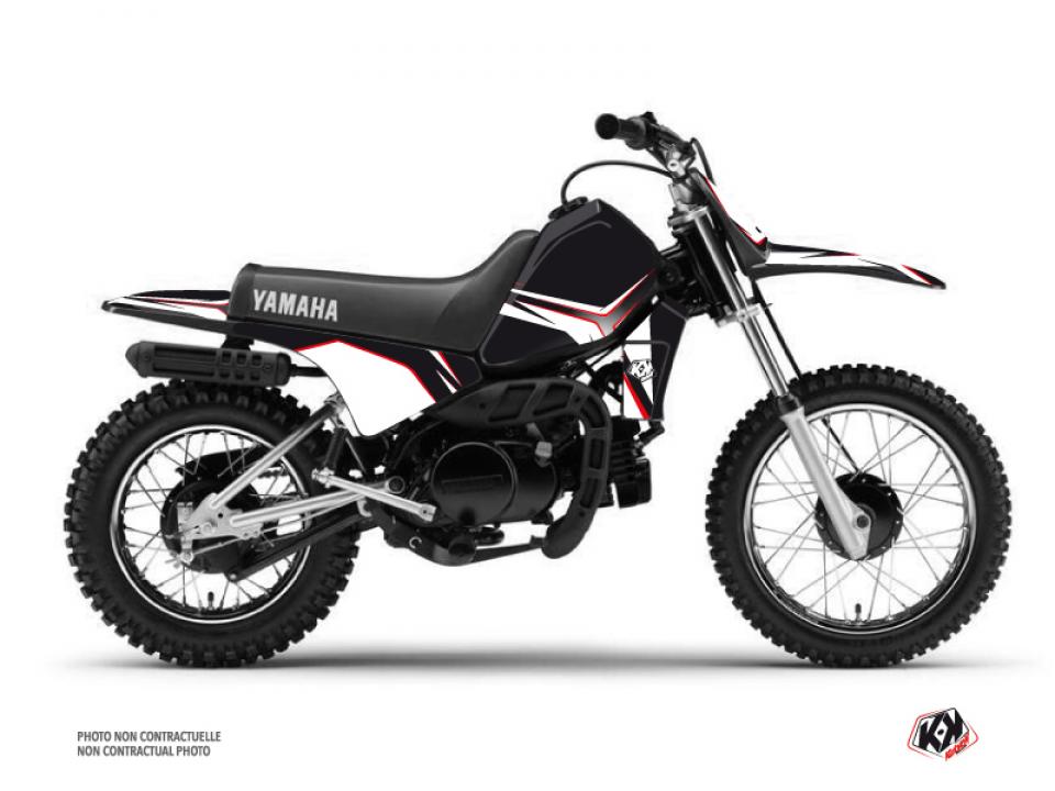 Autocollant stickers Kutvek pour Moto Yamaha 80 PW 1983 à 2012 Neuf