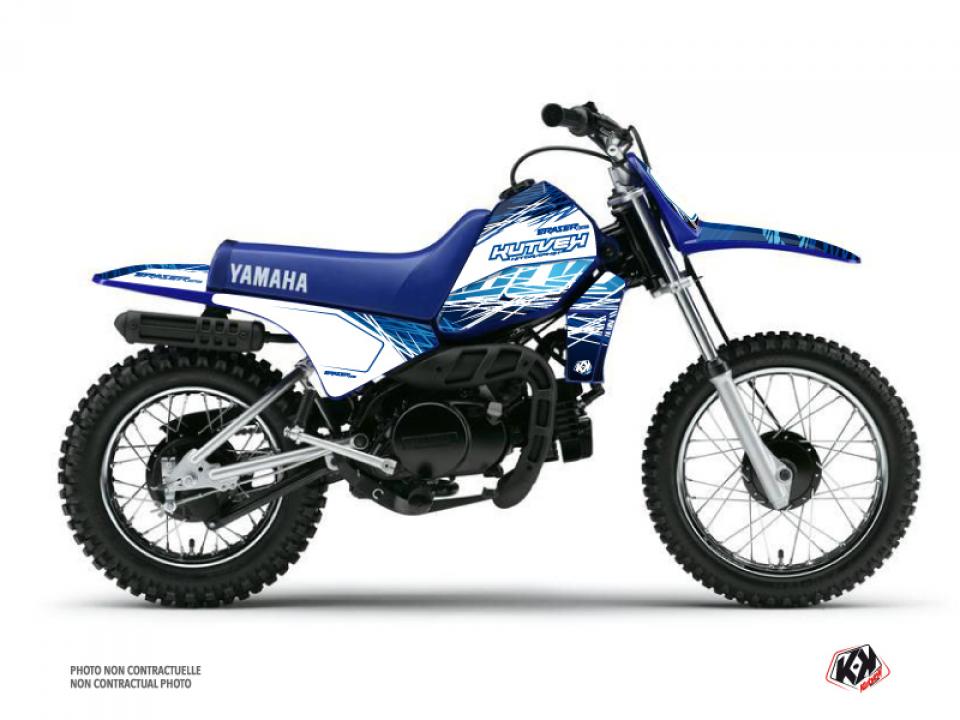 Autocollant stickers Kutvek pour Moto Yamaha 80 PW 1983 à 2012 Neuf