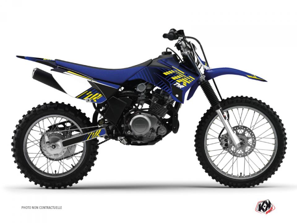 Autocollant stickers Kutvek pour Moto Yamaha 125 Tt-R Le Grandes Roues 2008 à 2022 Neuf