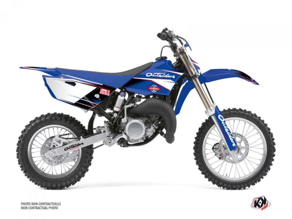 Autocollant stickers Kutvek pour Moto Yamaha 85 YZ grandes roues 2002 à 2014 Neuf