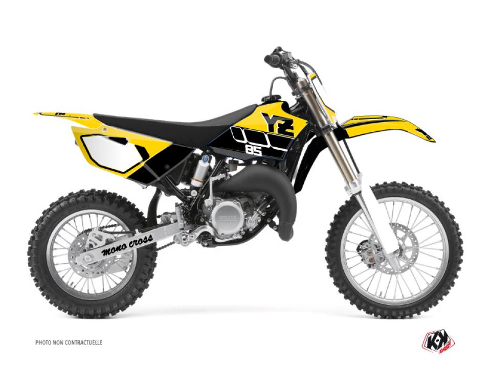 Autocollant stickers Kutvek pour Moto Yamaha 85 YZ grandes roues 2002 à 2014 Neuf