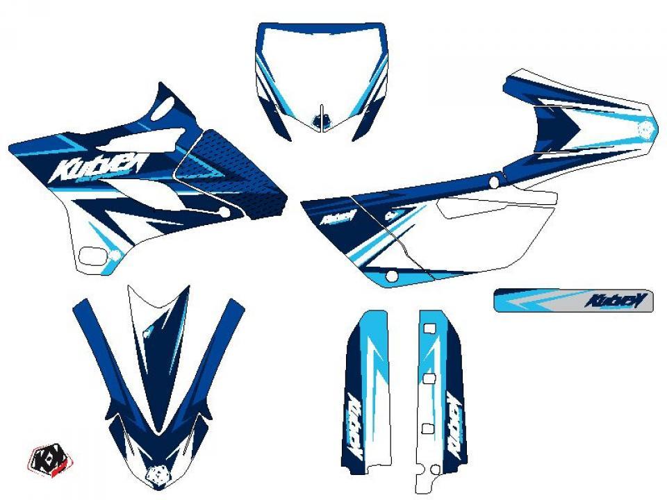 Autocollant stickers Kutvek pour Moto Yamaha 85 YZ grandes roues 2002 à 2014 Neuf