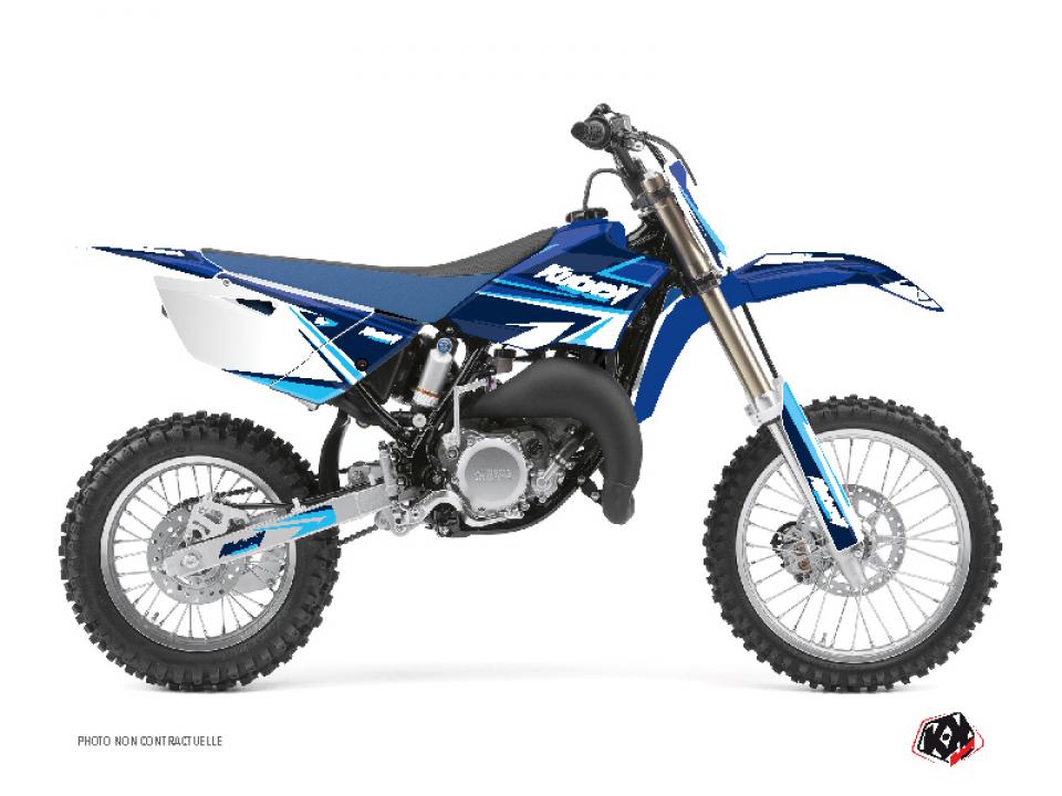 Autocollant stickers Kutvek pour Moto Yamaha 85 YZ grandes roues 2002 à 2014 Neuf