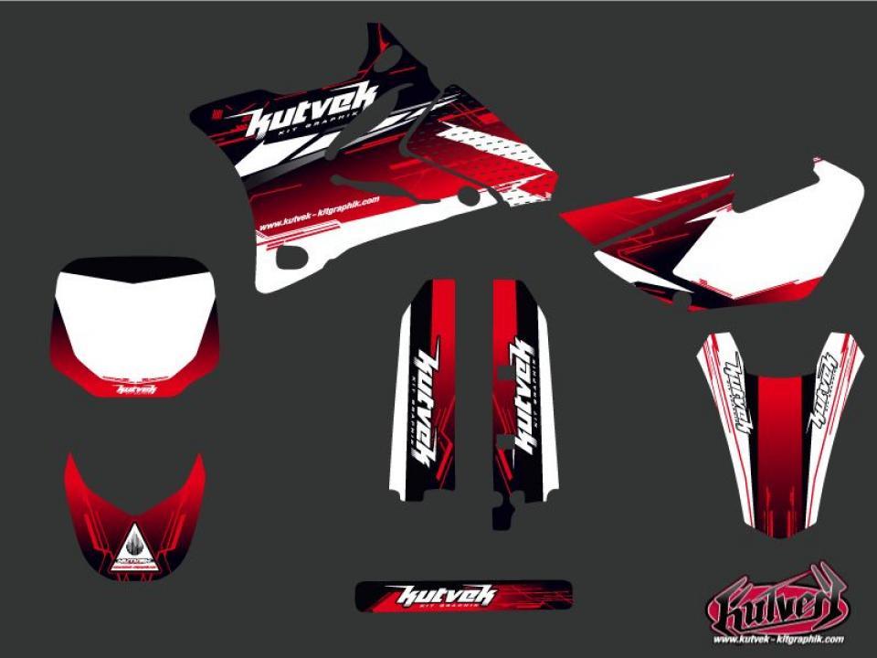 Autocollant stickers Kutvek pour Moto Yamaha 85 YZ grandes roues 2002 à 2014 Neuf
