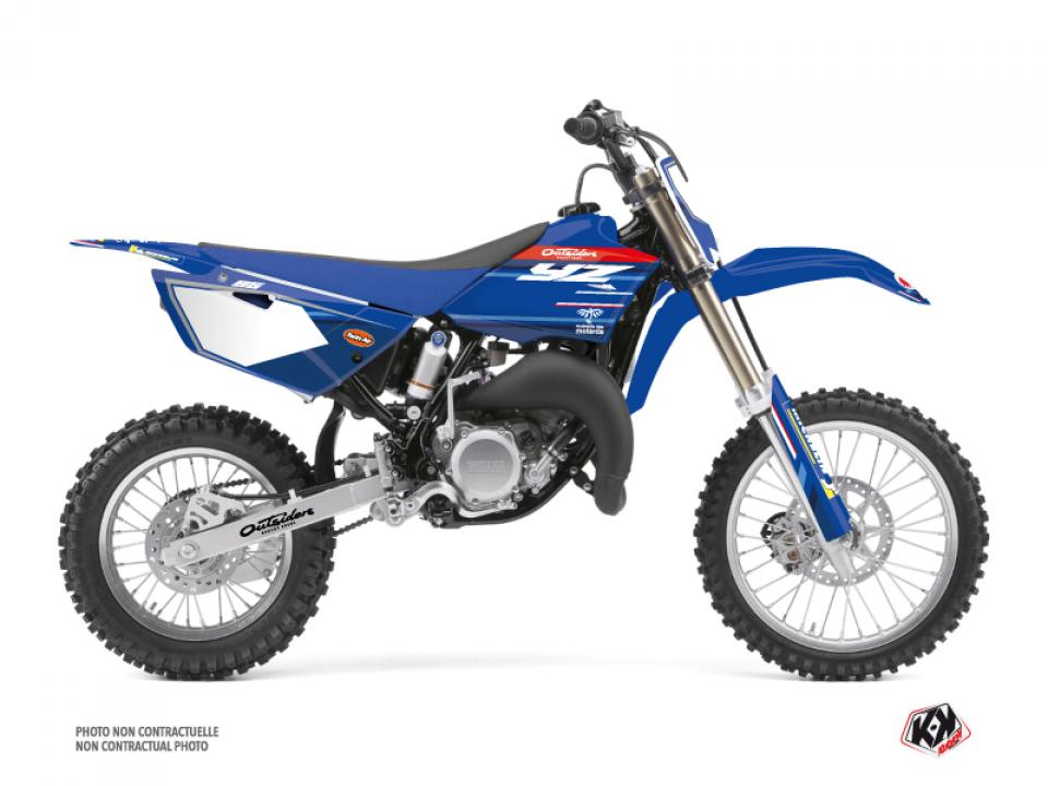 Autocollant stickers Kutvek pour Moto Yamaha 85 YZ grandes roues 2002 à 2014 Neuf