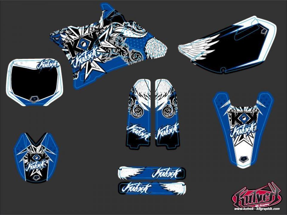 Autocollant stickers Kutvek pour Moto Yamaha 85 YZ grandes roues 2019 à 2021 Neuf