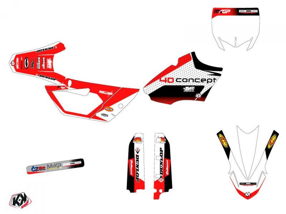 Autocollant stickers pour Yamaha Yz Petites Roues