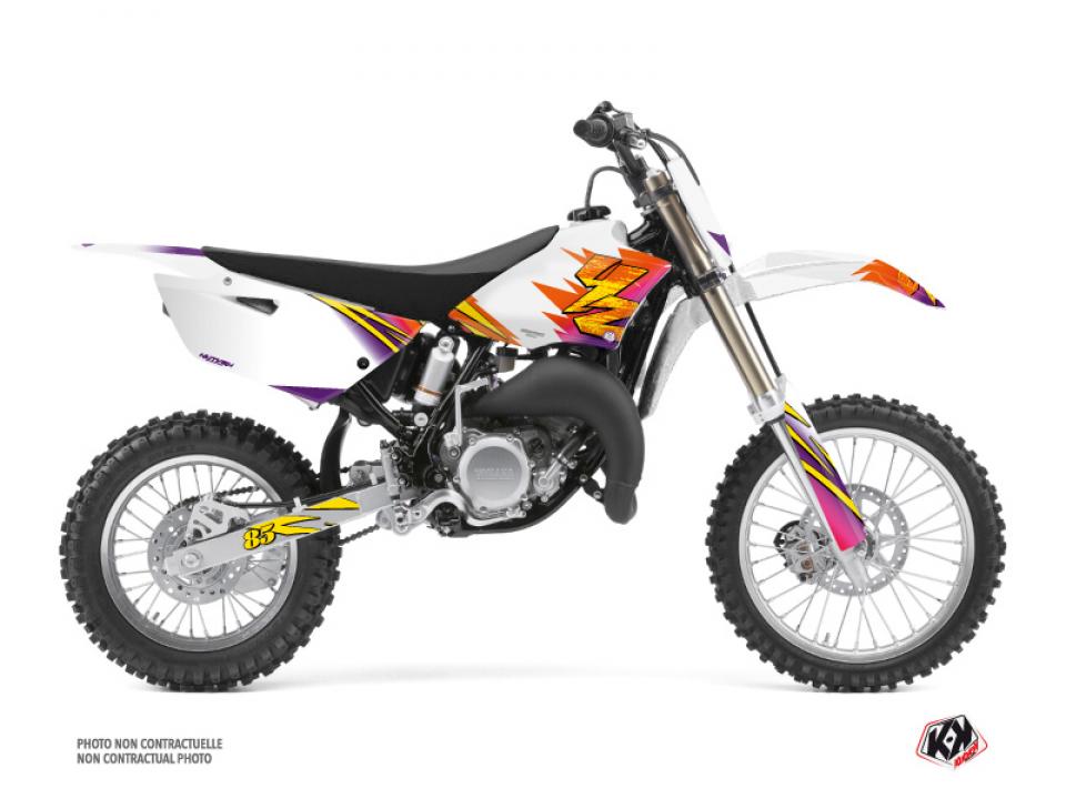 Autocollant stickers Kutvek pour Moto Yamaha 85 Yz Petites Roues 2022 à 2023 Neuf