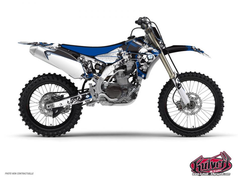 Autocollant stickers Kutvek pour Moto Yamaha 125 YZ 1989 à 1990 Neuf