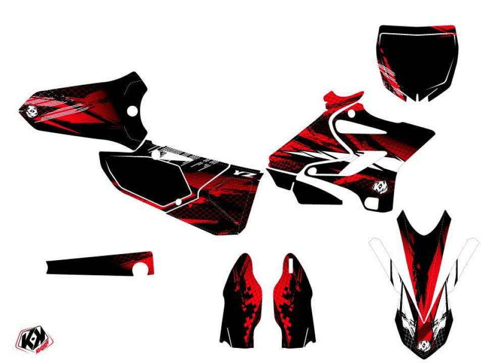 Autocollant stickers Kutvek pour Moto Yamaha 125 YZ 1991 Neuf