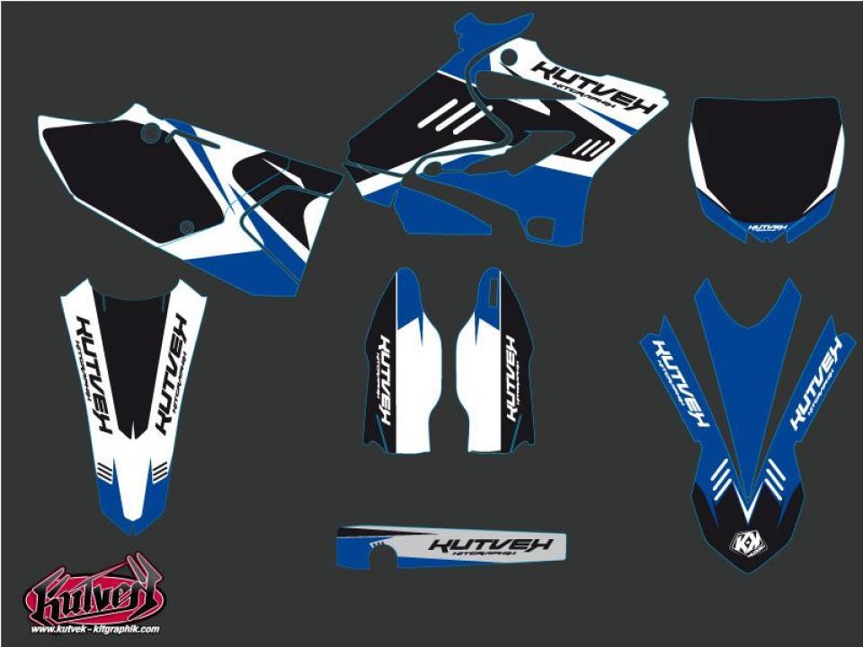 Autocollant stickers Kutvek pour Moto Yamaha 125 YZ 1991 Neuf