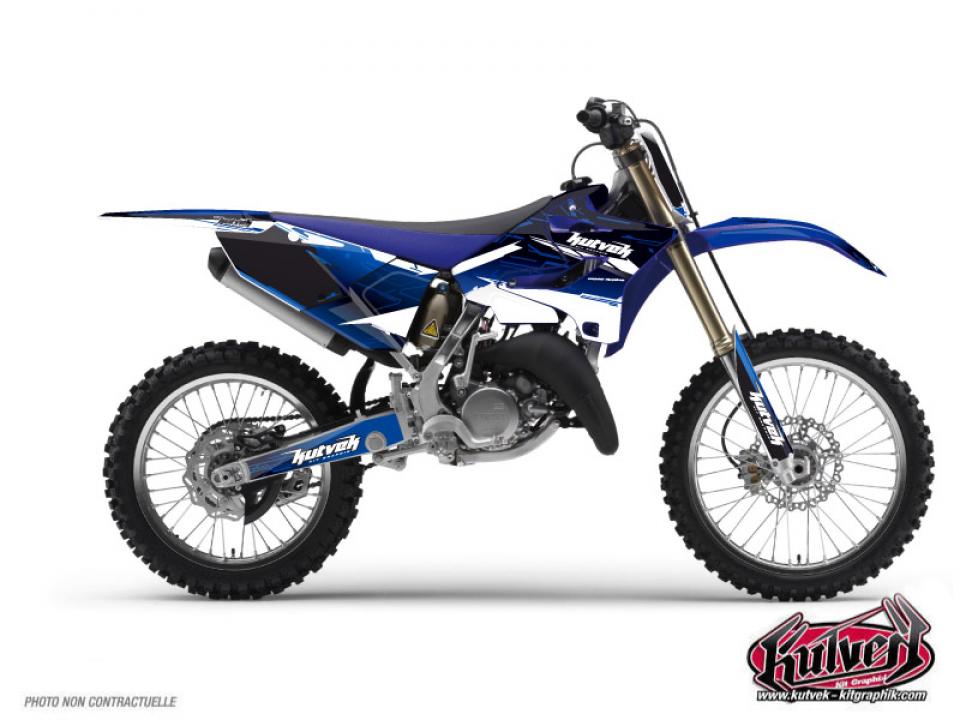 Autocollant stickers Kutvek pour Moto Yamaha 125 YZ 1991 Neuf