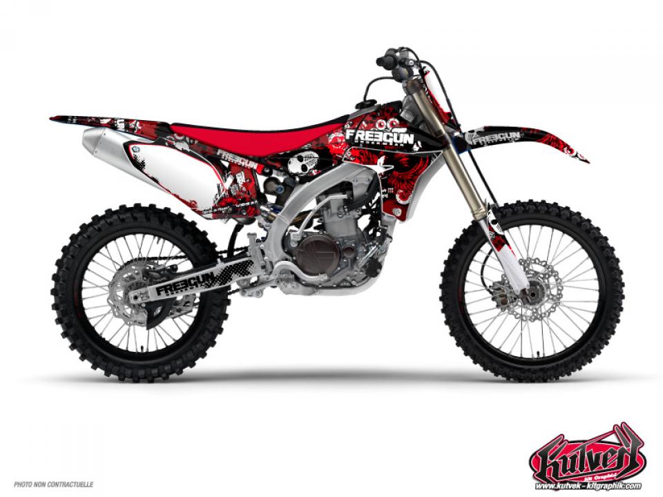 Autocollant stickers Kutvek pour Moto Yamaha 125 YZ 2015 à 2020 Neuf
