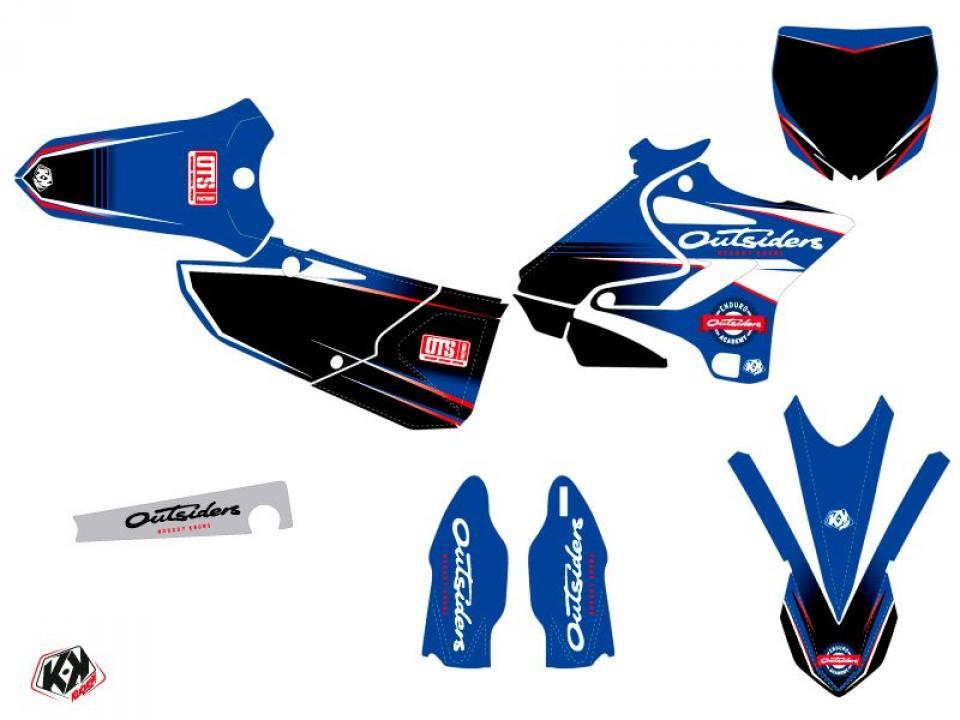 Autocollant stickers Kutvek pour Moto Yamaha 125 YZ 2021 Neuf