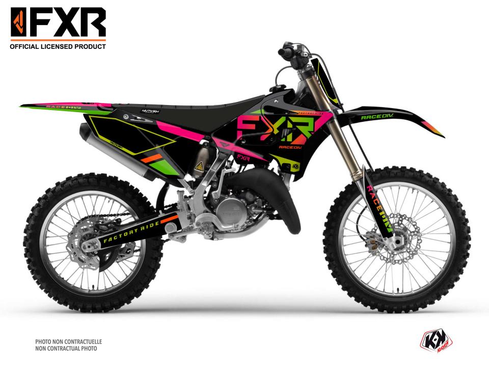 Autocollant stickers Kutvek pour Moto Yamaha 125 YZ 2022 à 2023 Neuf