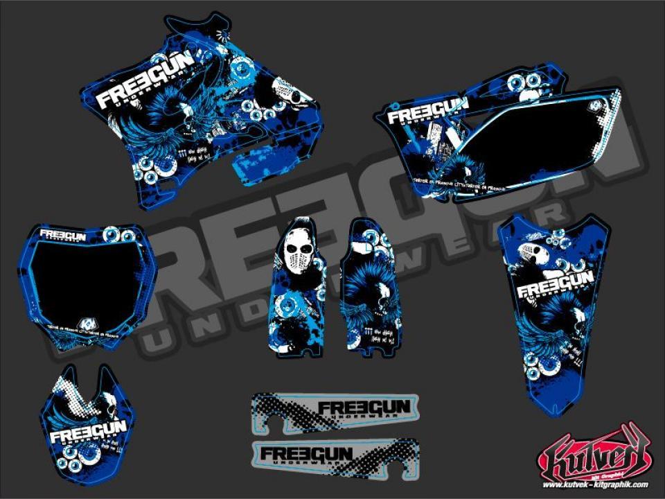 Autocollant stickers Kutvek pour Moto Yamaha 250 YZ 1990 Neuf