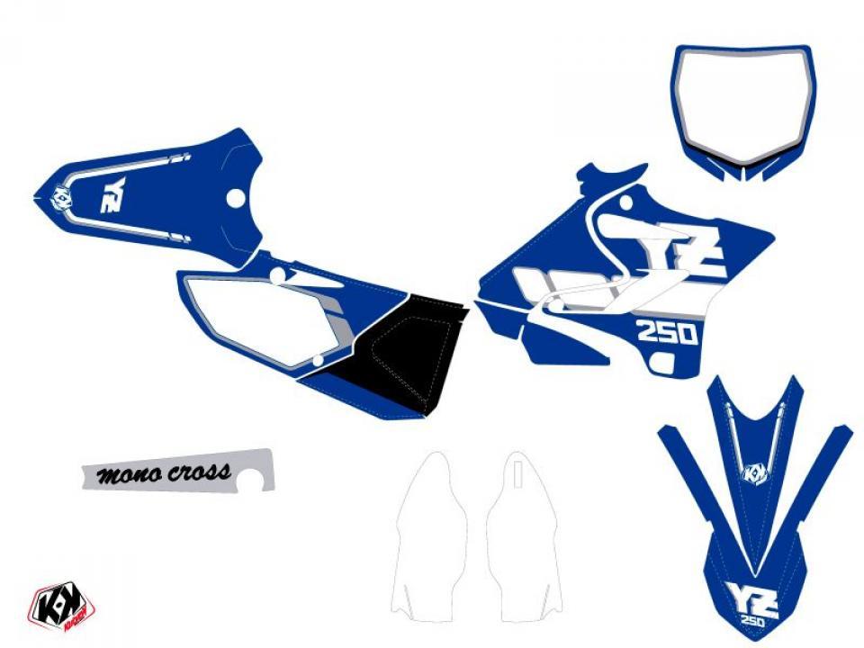 Autocollant stickers Kutvek pour Moto Yamaha 250 YZ 2006 à 2008 Neuf