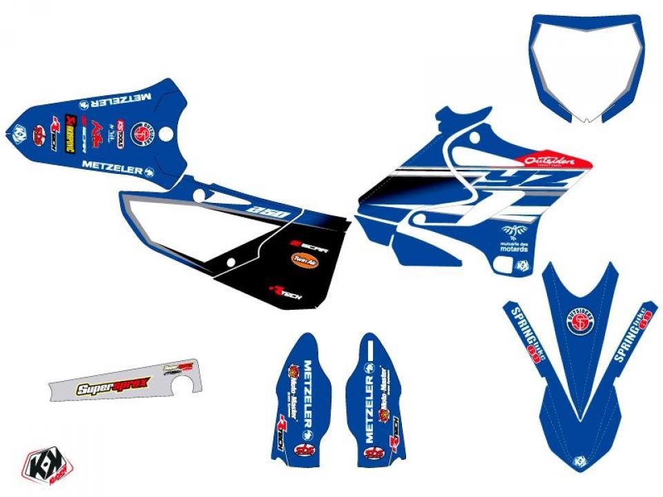 Autocollant stickers Kutvek pour Moto Yamaha 250 YZ 2009 à 2014 Neuf