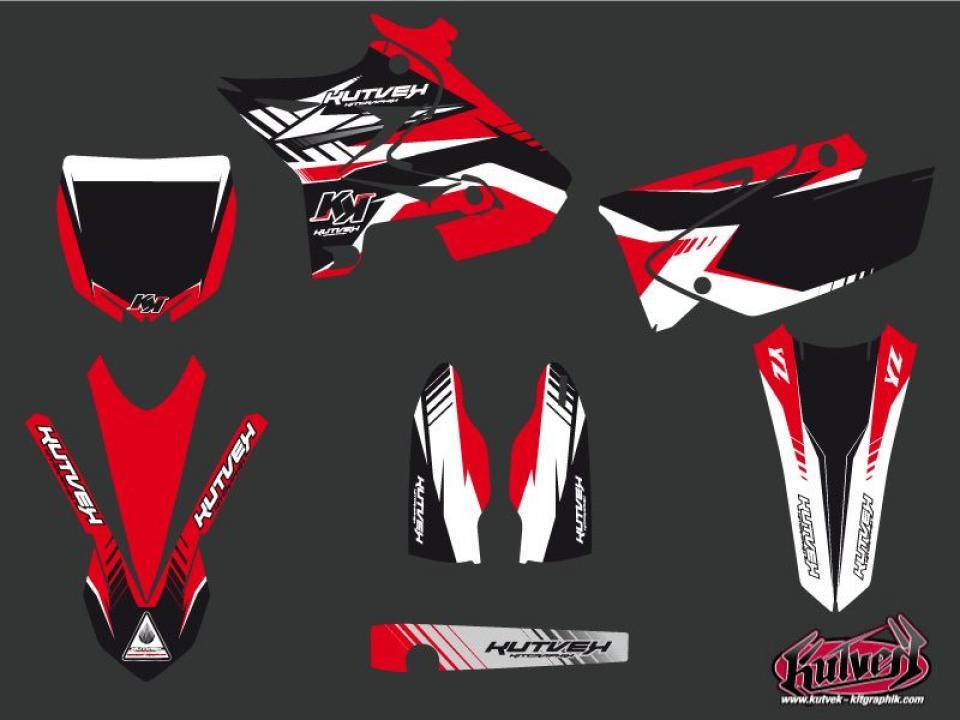 Autocollant stickers Kutvek pour Moto Yamaha 250 YZ 2021 Neuf