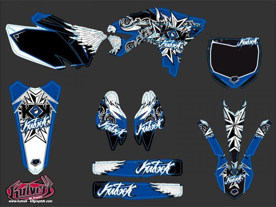 Autocollant stickers Kutvek pour Moto Yamaha 250 Yz-F 4T 2003 Neuf
