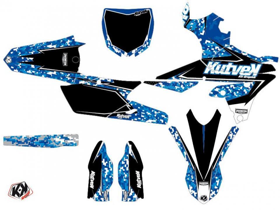 Autocollant stickers Kutvek pour Moto Yamaha 250 Yz-F 4T 2006 à 2008 Neuf