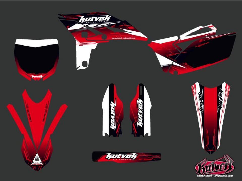 Autocollant stickers Kutvek pour Moto Yamaha 250 Yz-F 4T 2006 à 2008 Neuf