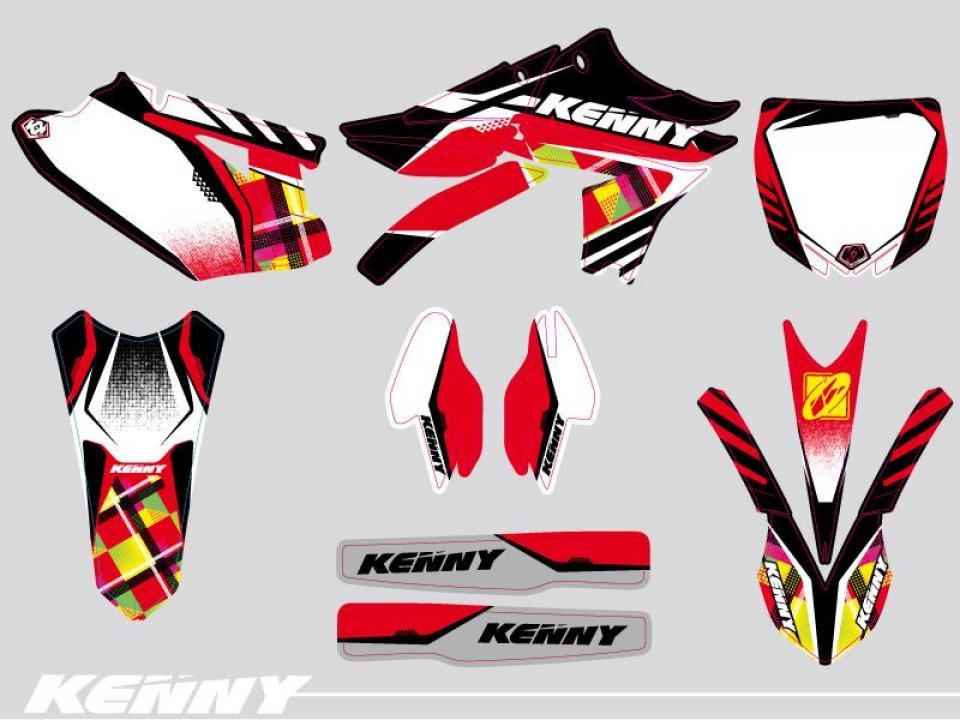Autocollant stickers Kutvek pour Moto Yamaha 250 Yz-F 4T 2009 Neuf