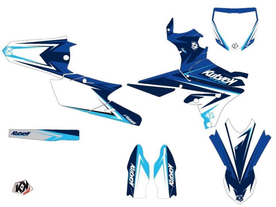 Autocollant stickers Kutvek pour Moto Yamaha 450 Yz-F 4T 2006 à 2008 Neuf