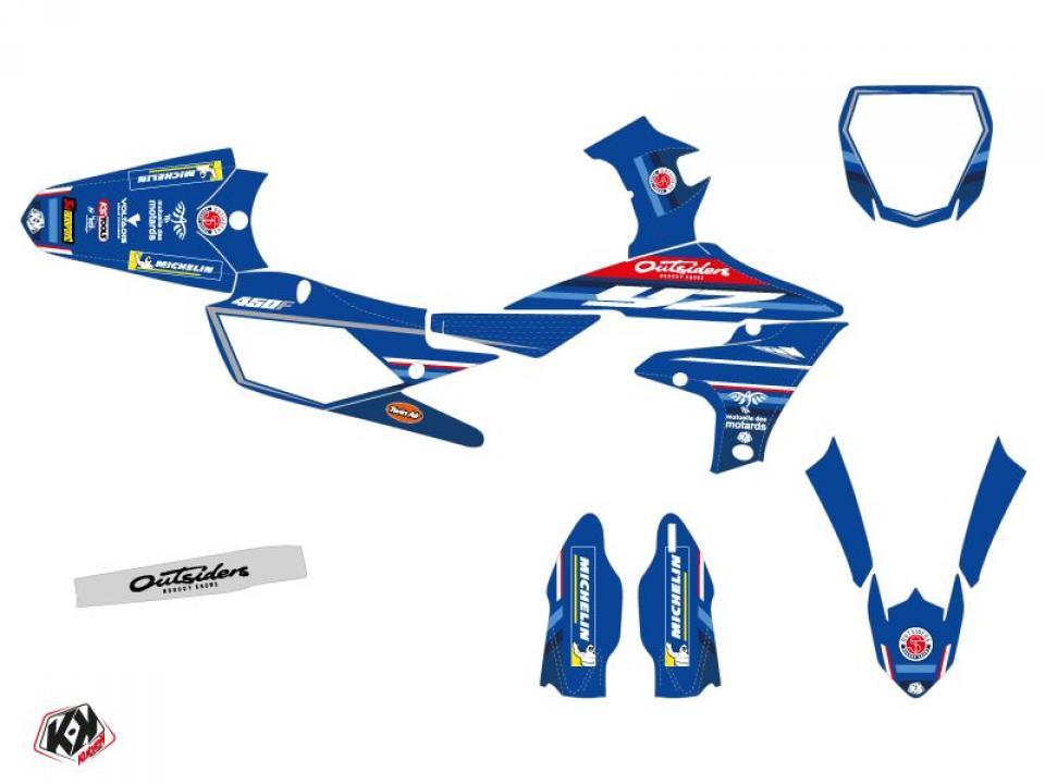Autocollant stickers pour Yamaha YZ F