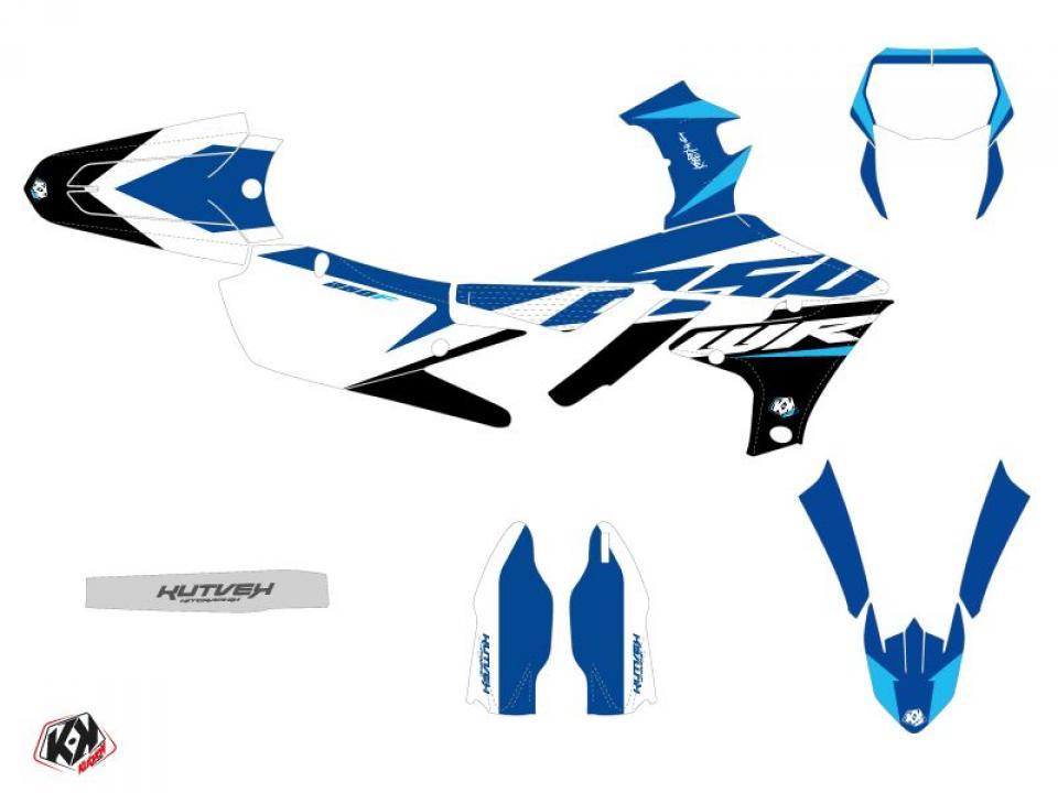 Autocollant stickers Kutvek pour Moto Yamaha 250 Wr-F 4T 2006 Neuf