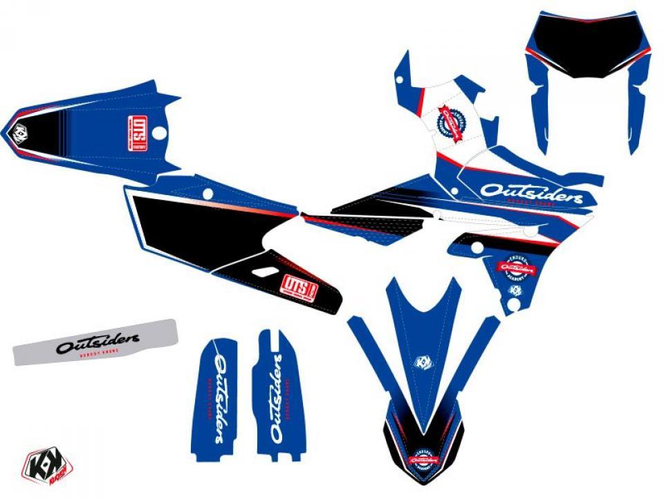 Autocollant stickers Kutvek pour Moto Yamaha 450 Wr-F 4T 2003 à 2004 Neuf