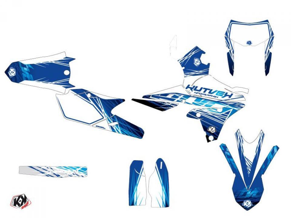 Autocollant stickers Kutvek pour Moto Yamaha 450 Wr-F 4T 2003 à 2004 Neuf