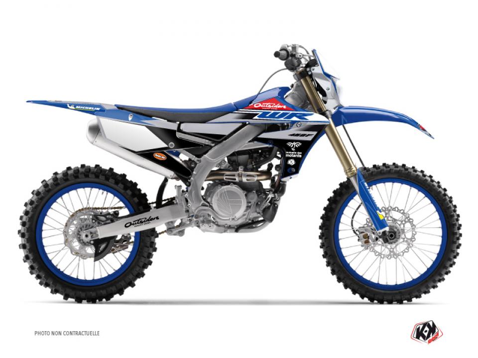 Autocollant stickers Kutvek pour Moto Yamaha 450 Wr-F 4T 2007 à 2011 Neuf