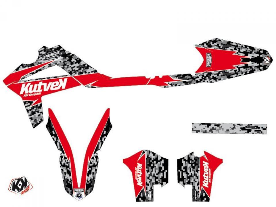 Autocollant stickers Kutvek pour Moto Gas gas 250 Ec-F Racing Enduro 4T 2014 à 2017 Neuf