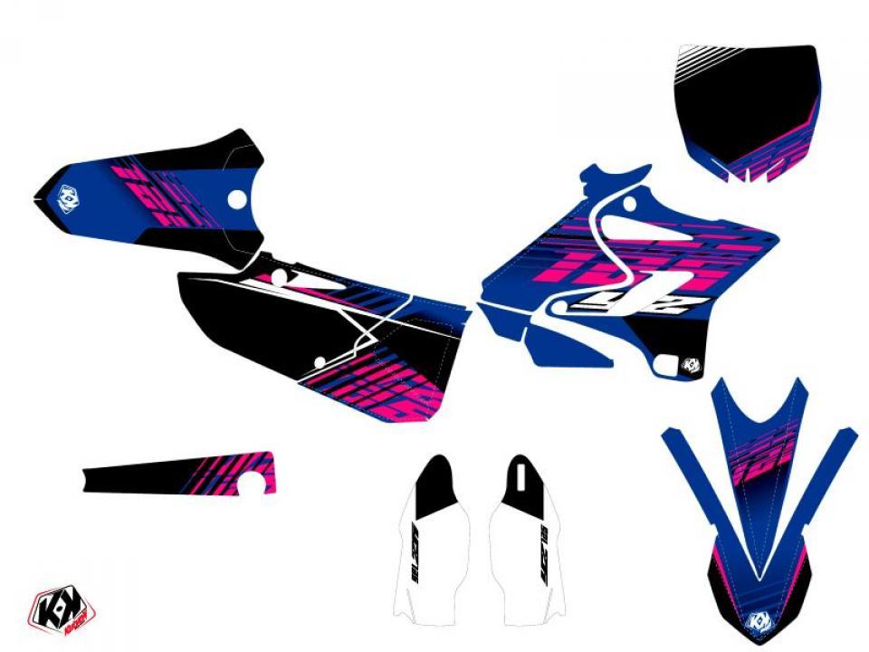 Autocollant stickers Kutvek pour Moto Yamaha 125 YZ 1986 à 1988 Neuf