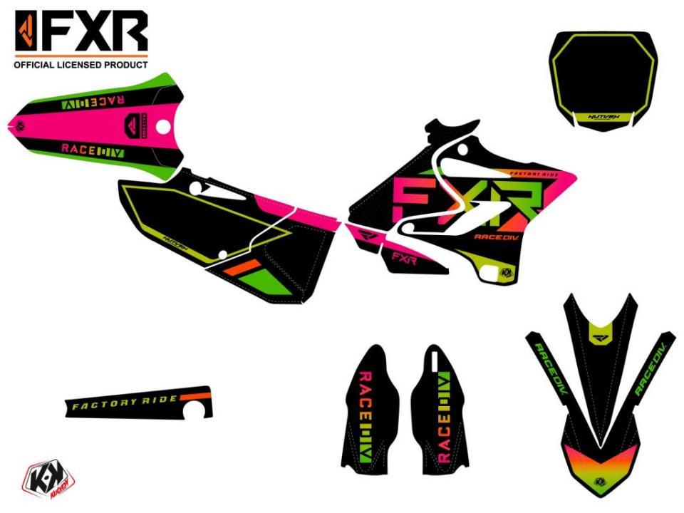 Autocollant stickers Kutvek pour Moto Yamaha 125 YZ 1992 Neuf